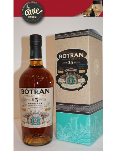 BOTRAN - RHUM HORS D'ÂGE - 15 ANS -...