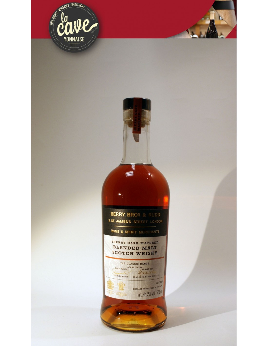 THE CLASSIC RANGE Sherry Cask Matured B.Bros 44,2%